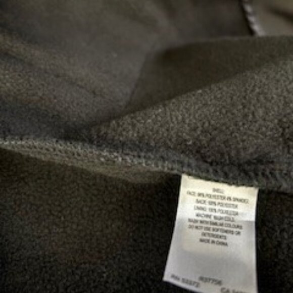 French Connection brand black mid-weight hooded all-weather outerwear NWT Size M - Picture 8 of 13